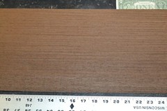 Wenge Raw Wood Veneer Sheet 9.5 x 49 inches 1/42nd thick 7682-41