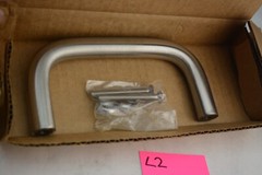 Rockwood Door Pull, Stainless Steel, 6-3/4″L, 2.25″ Proj Pull handle heavy duty