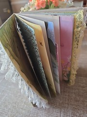 LGB About God Hardcover Junk Journal Wire Bound Scrapbook Vintage Upcycled Book