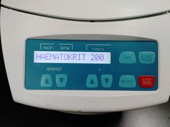HETTICH HAEMATOKRIT 200 13000rpm Hematology Centrifuge 24 Capillary Tube Rotor