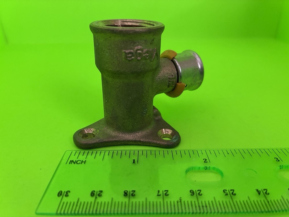 1/2 Pex Press Pureflow x 1/2 Female 90 Elbow Viega Drop Ear