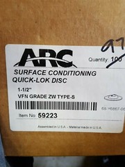 1-1/2″ LARGE LOT – Change Disc Type S Various Grits – Free Shipping in the USA