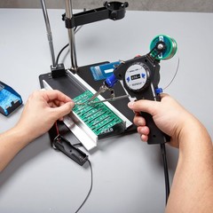 YIHUA 929D-II Soldering Gun Kit Motorized Industrial Automatic Solder Blue