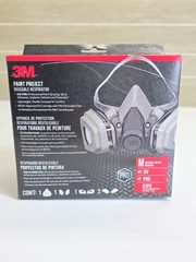 3M OV P95 Paint Project Reusable Respirator, Size Medium 6211P1-DC