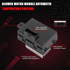 Fan Blower Motor Resistor Compatible with Vehicle Fusion 2010-2012, MKZ 2010-201