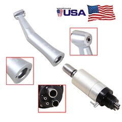 1-10 NSK Style Dental Low Speed Contra Angle Handpiece / Air Motor 2/4Holes YX23