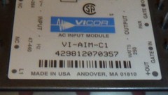 NEW VICOR VI-AIM-C1 AC/DC Power Modules Universal AC Input FrntEnd Module 9-PIN