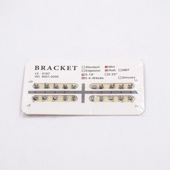 1-100Pack Dental Orthodontic Brackets Braces Roth/MBT/Edgewise 25 Size to Choice
