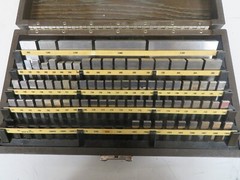 Starrett Webber – RS81A1 – Steel, English, Gr. 2 Gage Block Set – 81 pcs – OZ21
