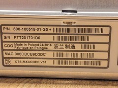 Cisco TTC6-12 TelePresence SX80 Codec Video Conference System – Lot of 2