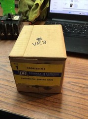 SQUARE D 4304-S3-G1 Pneumatic Timing Unit (VR8)