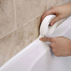 Wall Sealing Tape Self-Adhesive Caulk Tape Bathtub Kitchen and Toilet (39.4Inch)