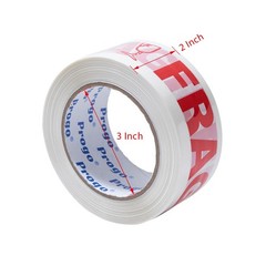 Fragile Packing Shipping Sealing Tape, 2 inch x110 Yards. (6)