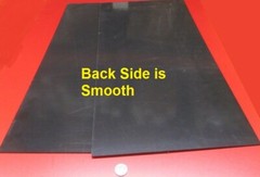 Black ABS Sheet 1/8″ (.125″) X 12″ X 24″ Haircell Textured One Side, 2 Units
