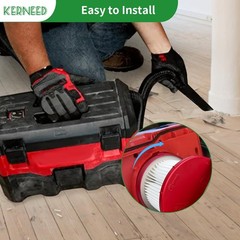 4 Pack 49-90-1900 HEPA Filter Compatible with Milwaukee Cordless M18 Vacuum…