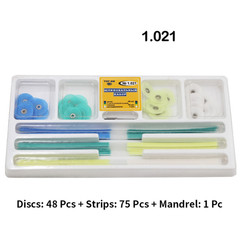 Dental Finishing Polishing Strips + Discs kits Composite Resin Grinding Assorted