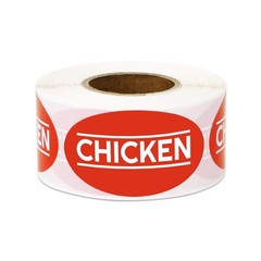 Officesmartlabels – Pork Meat Sticker Bundle For Meat Markets