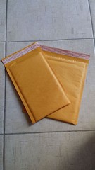 50pcs #0 6.5″ x 10″ kraft bubble mailer padded envelope bag*usable space 6.5″x9″