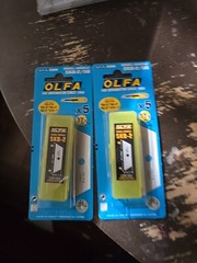 OLFA Safety Knife Blades 10 pk (OLFA SKB-2-5B) NEW TWO PACKS OF 5