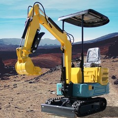 Virginia Local Pick up 1 Ton Mini Excavator 13.5HP Mini Digger Crawler USA Stock