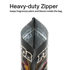 4x5in Stand Up Mylar Bags | 100pcs Heavy Barrier Packaging for Dry Goods Herbs