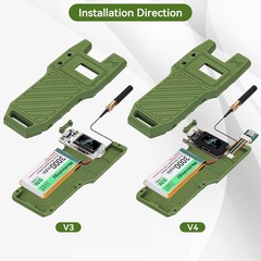 LoRa V4 ESP32 OLED Board+GPS Module + Antenna+Case+ Battery for Arduino LoRawan