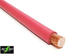 WELDING CABLE 3/0 RED 40 ft BATTERY LEADS USA NEW Gauge Copper AWG 600V SAE