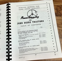 Service Manual Parts Catalog Set for John Deere 620 630 Series Tractors Repair