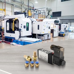 Long Service Life Solenoid Valve Low Starting Air Pressure Sensitive Response