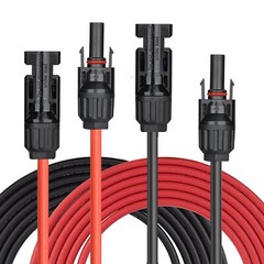 ALLPOWERS 1.5m Solar Extension Cable 14 AWG for Solar Panel, Solar Module