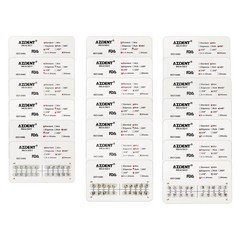 AZDENT Dental Orthodontic Brackets Braces / Supper Elastic Niti Arch Wires FDA