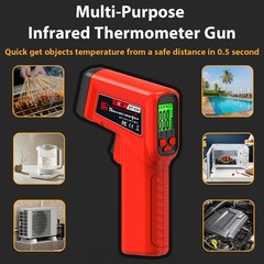 Laser Thermometer Gun NonContact Infrared Temperature Gun,58°F~986°F50°C~530°…