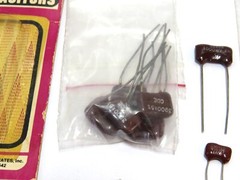 Capacitors – Various Mixed Values Assortment Grab Bag, New Old Stock – Read