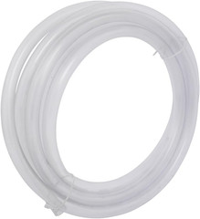 1/2 Inch ID (5/8 Inch OD) PVC Clear Vinyl Tubing, 10 Foot Length, 98568