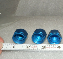 LOT 5pieces New AN Fitting AN929-8 Aluminum Caps AN929-8D