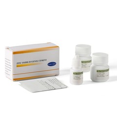 Dental Zinc Oxide Eugenol Cement Kit Self-Curing for Temporary Crowns & Bridges