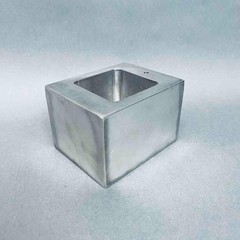 Dry Block Incubator Heat Block with 2.1 in. Square Block 3.75 x 2.96 x 2.50 in.