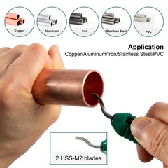 XUNTUI 3pcs Close Quarters CStyle Copper Pipe Cutter Set 1/23/41″ for Aluminu…