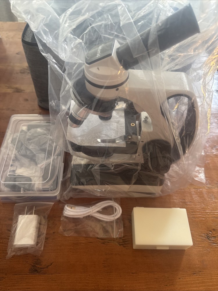 Sedumic Microscope for Adults Kids 40X-2000X Compound Monocular White $79
