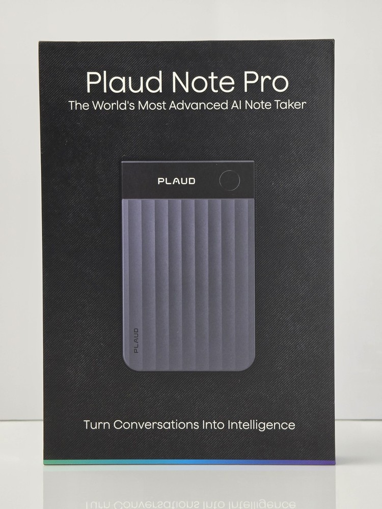 Plaud Note Pro AI Voice Recorder Note Taker PN0300 64GB Black