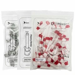 48/50Pcs DX-Mixer Dental Mixing Tips Impression Material 1:1/10:1 VPS & PVS