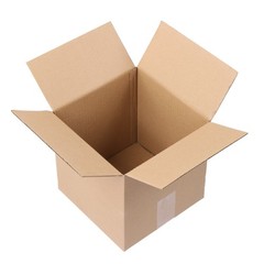 50 8x8x8 Brown/Kraft Corrugated Cardboard Shipping Boxes for Moving Recyclable
