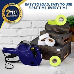 User-Friendly Lite Pricing Gun Kit with Complete Labeling Solution – 6 Rolls
