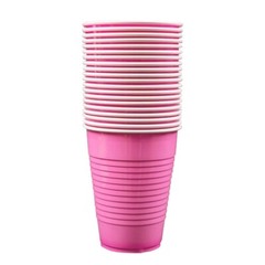 100 Pack Disposable Plastic Cups 12 oz Drinking Cups BPA Free For All Occasions