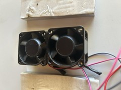 Sanyo Denki 9WL0424P3G001 San Ace 40W Dual 24V DC Fan Kit w/ Aluminum Heatsinks