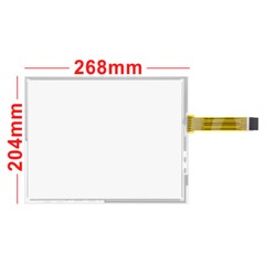 1X For 12.1 inch 8-wire Glass Panel Touch Screen AMT9534 91-09534-00A