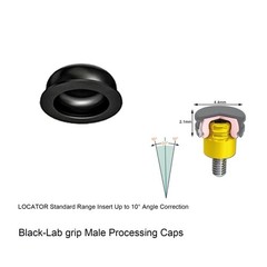 US Hiossen Dental Overdenture Locator Abutment Retention Replacement Insert Cap
