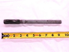 3/4 O.D. HSS CHUCKING REAMER 0.62 SHANK SPIRAL 8 FLUTE .75 .7500 ONSIZE 19 mm