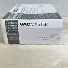 Vacmaster Vacuum Chamber Packaging 8 x 10 Pouches 3-Mil 500 Per Case Sealed