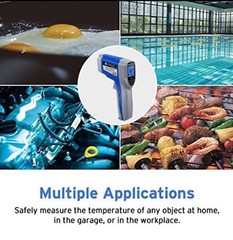 Etekcity LaserGrip 1022 Infrared Thermometer Temp. -58F TO 1022F (-50C TO 550C)